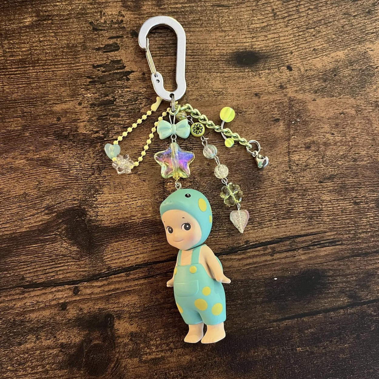 Sonny Angel Keychain | Dinosaur Series | Brachiosaurus | Limited Edition Exclusive | Bag Charm | Beaded Keychain