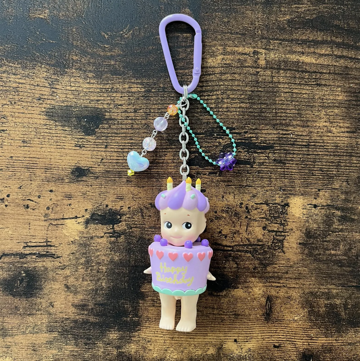 Sonny Angel Keychain | Birthday Gift Series | Bag Charm | Beaded Keychain