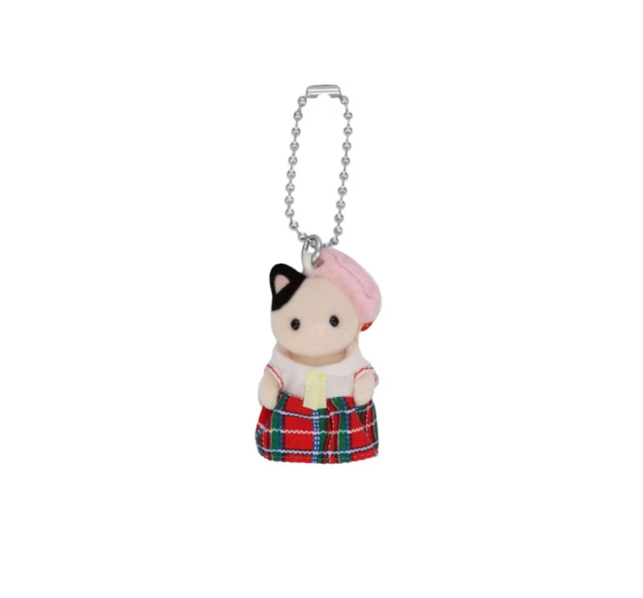 Sylvanian Families Calico Critters Charcoal cat keychain (sailor suit) | Bag Charm | Keyholder | Keychain | Japan Exclusive