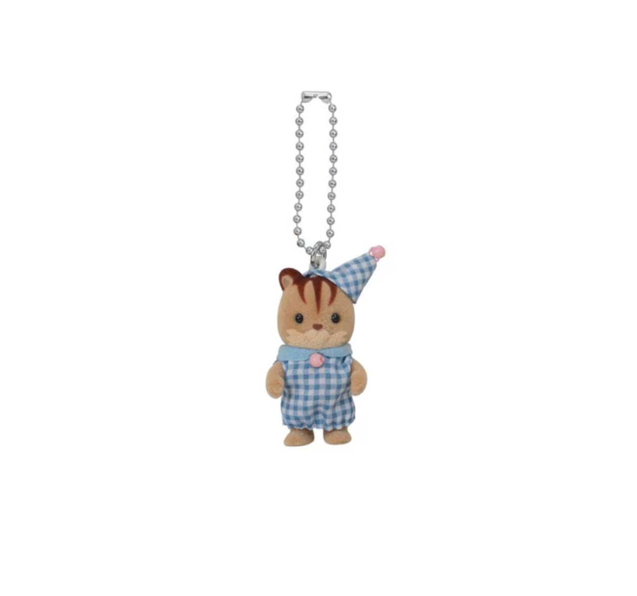 Sylvanian Families Calico Critters Walnut Squirrel Keychain (Pajamas) | Bag Charm | Keyholder | Keychain | Japan Exclusive