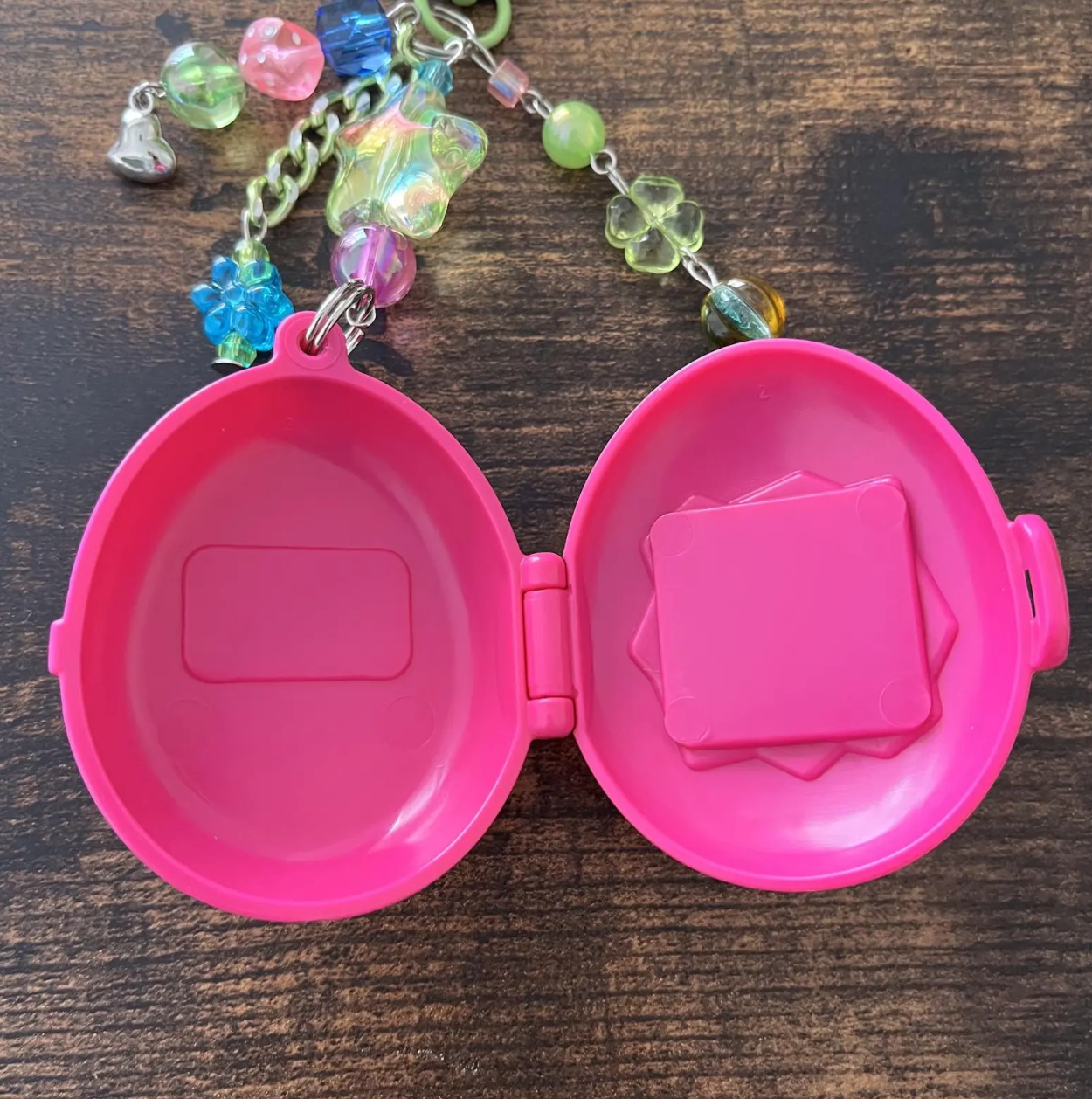 Tamagotchi Kuchipatchi, Mimitchi Beaded Keychain | Gashapon Swing Case | Bag Charm | Bandai Namco Japan
