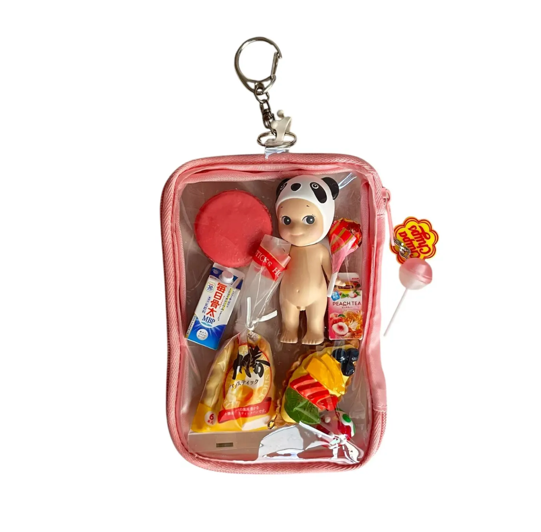 Sonny Angel Gacha Pouch | Sonny Angel Trinket Pouch | Panda | Miniature Japanese Snack/Figure Charms | Japan Exclusive Limited Item