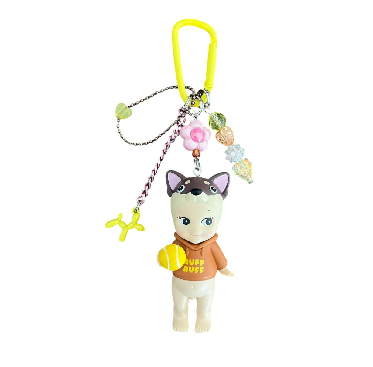 Sonny Angel Dog Time Series Keychain