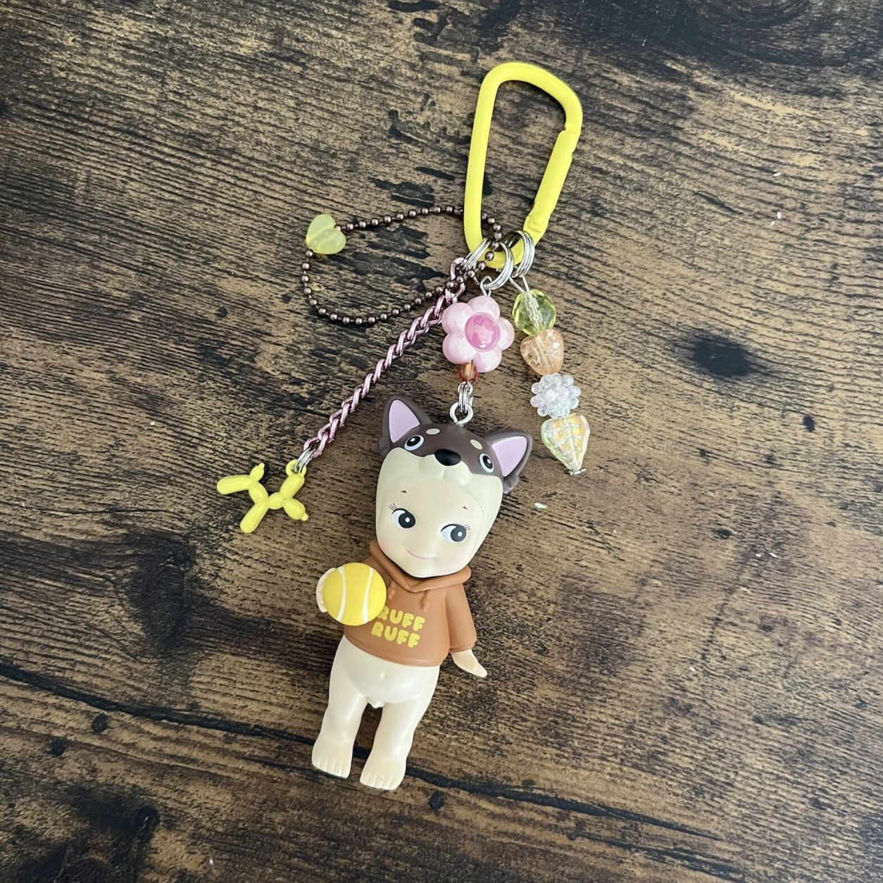 Sonny Angel Dog Time Series Keychain