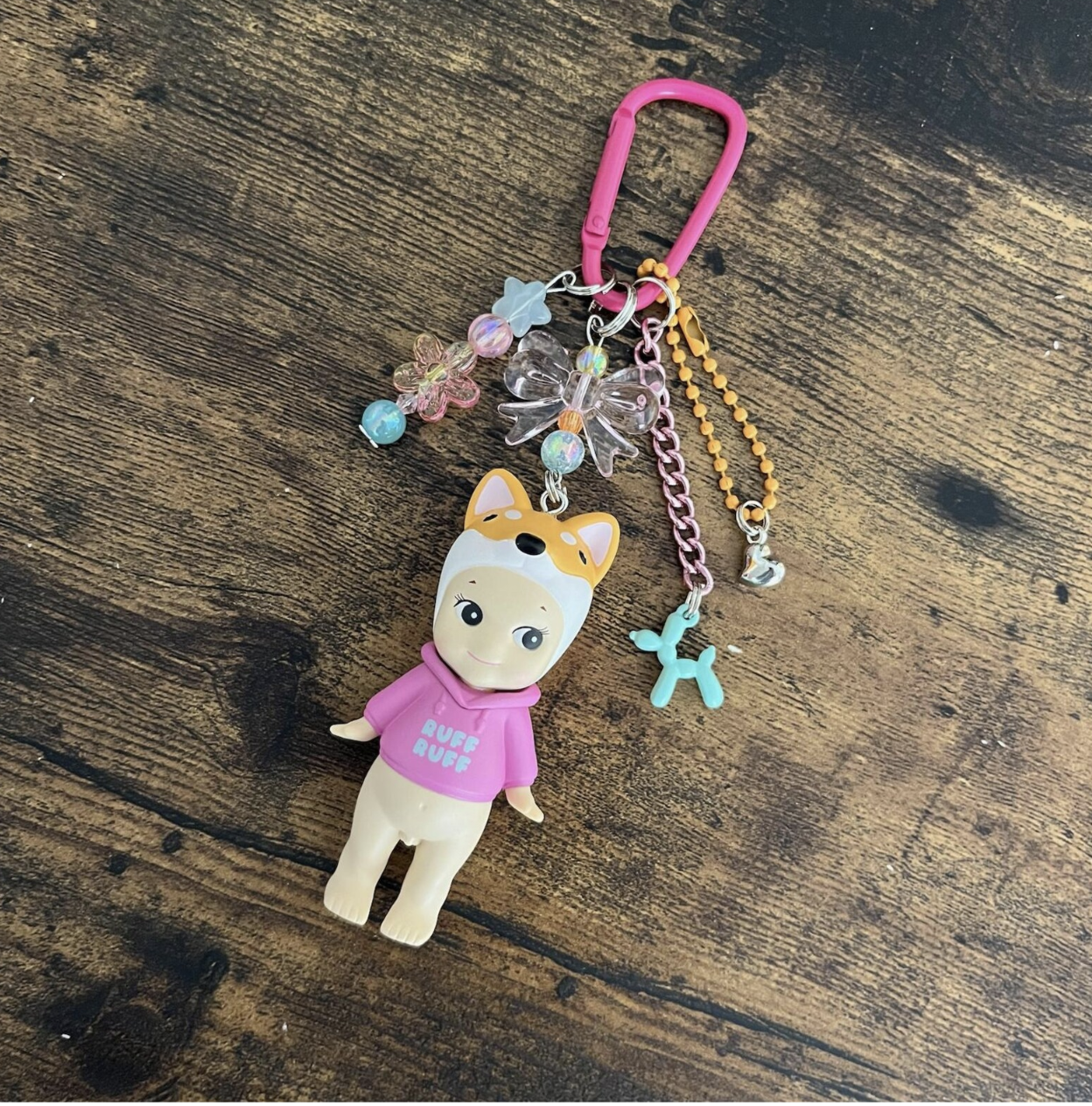 Sonny Angel Dog Time Series Keychain