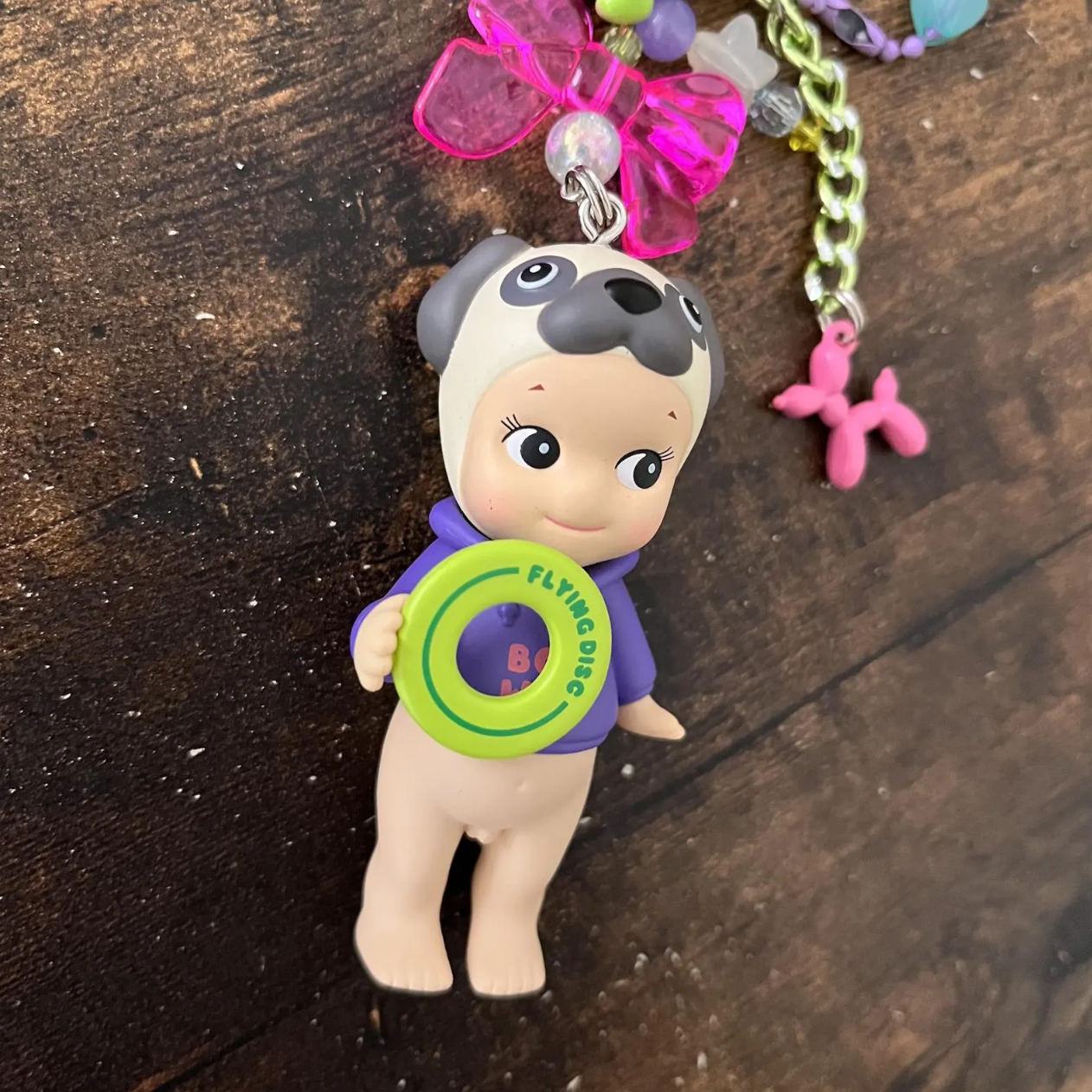 Sonny Angel Dog Time Series Keychain