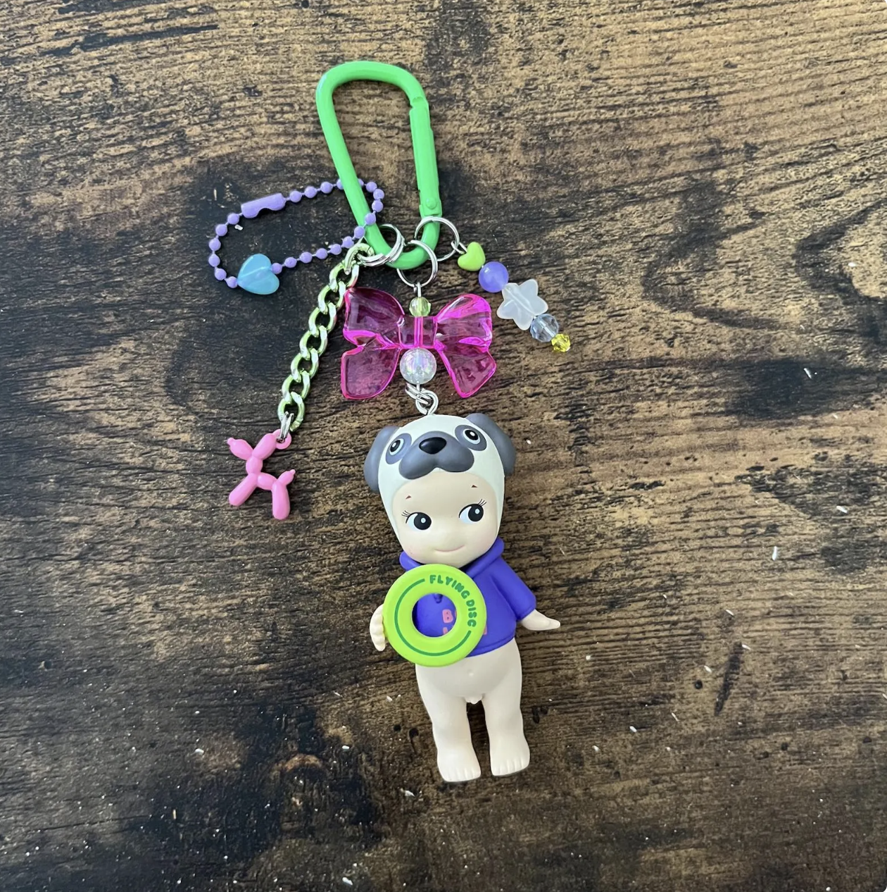 Sonny Angel Dog Time Series Keychain