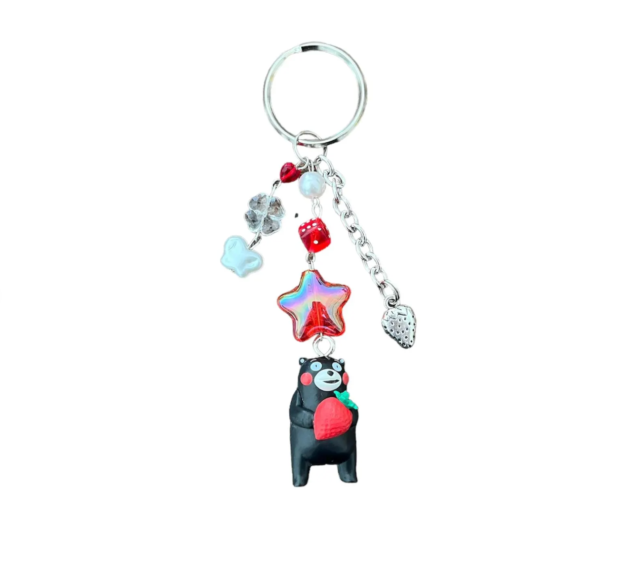 Kawaii Japanese Characters Beaded Keychains | Kirby | Doraemon | Kumamon | Peko | Peko & Poko | Bag Charms