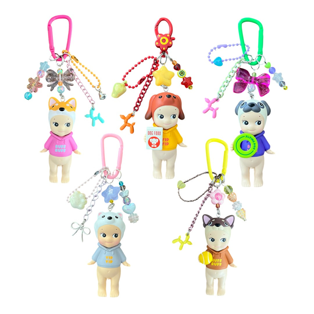 Sonny Angel Dog Time Series Keychain